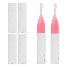 Dohia Sublimation Blanks White Ice Pop Sleeves Neoprene Insulator Sleeves Freezer Popsicle Bags Reusable Ice Lolly Holders Washable Ice Sleeve Holder Bag for Kids ST1-KBBGT