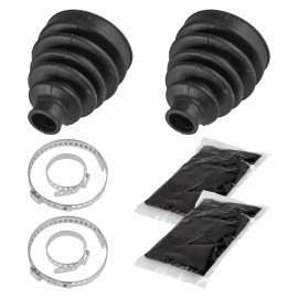 Caltric Rear Axle Outer Inner CV Boot Kit for Can-Am Maverick 1000R 4X4 2013-2017