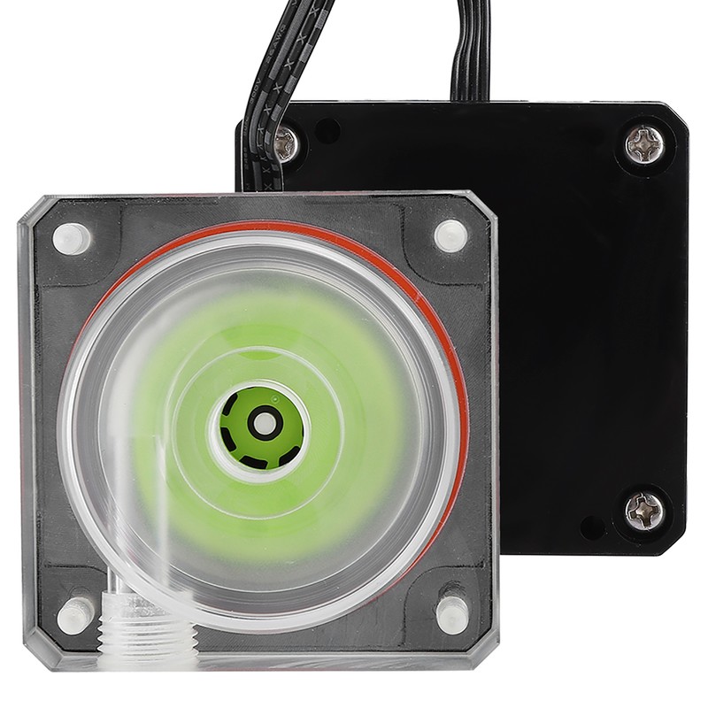 Water Cooling Pump Ultra Thin PMMA PWM Speed Control 3