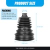 Shakas 2 PCS CV Axle Boot, Leak Proof Wear Resistant