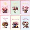 ceiba tree Mothers Day Cards with Envelopes 24pcs Happy Mother's