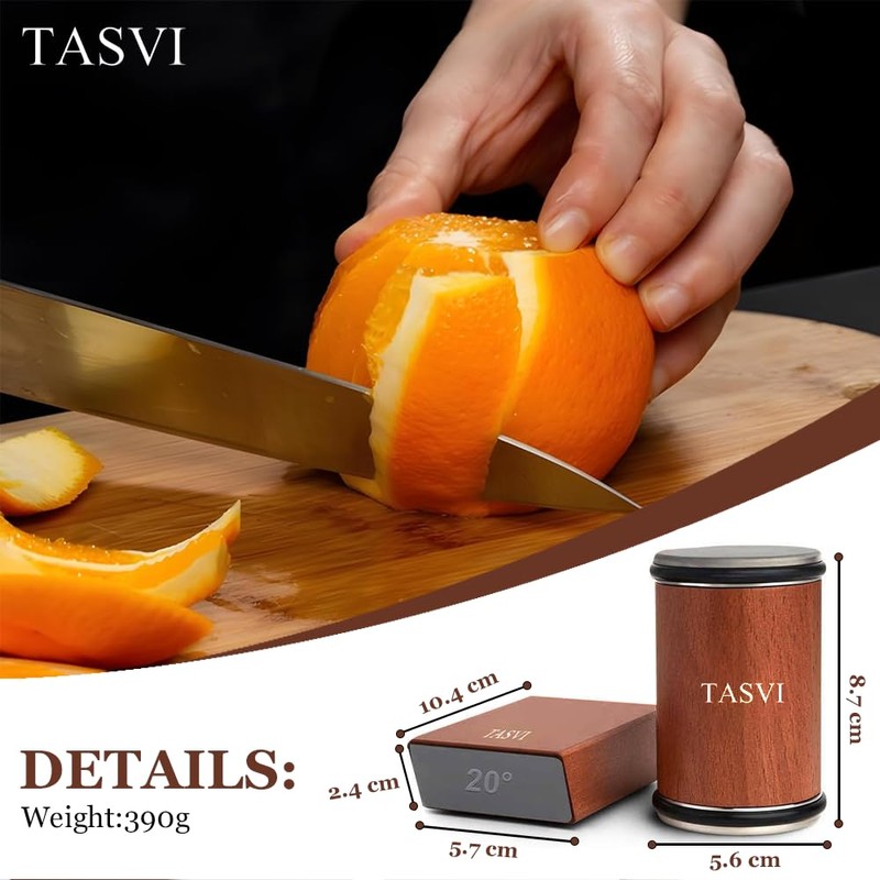 Rolling Knife Sharpener Tool Kit - Effortlessly Sharpen Blades with