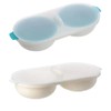Microwave Egg Poacher for Quick Breakfasts – Double-Cup PP Egg