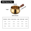Mini Stainless Steel Sauce Pan, Chocolate Melting Pot & Tea