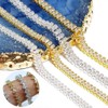 Nail Art Luxury Jewelry Luxury High-Quality Zircon Chain 10 Types - Zircon Chain - 08 / 네일아트 명품 쥬얼리 럭셔리 고급 지르콘 체인 10종 - 지르콘 체인 - 08