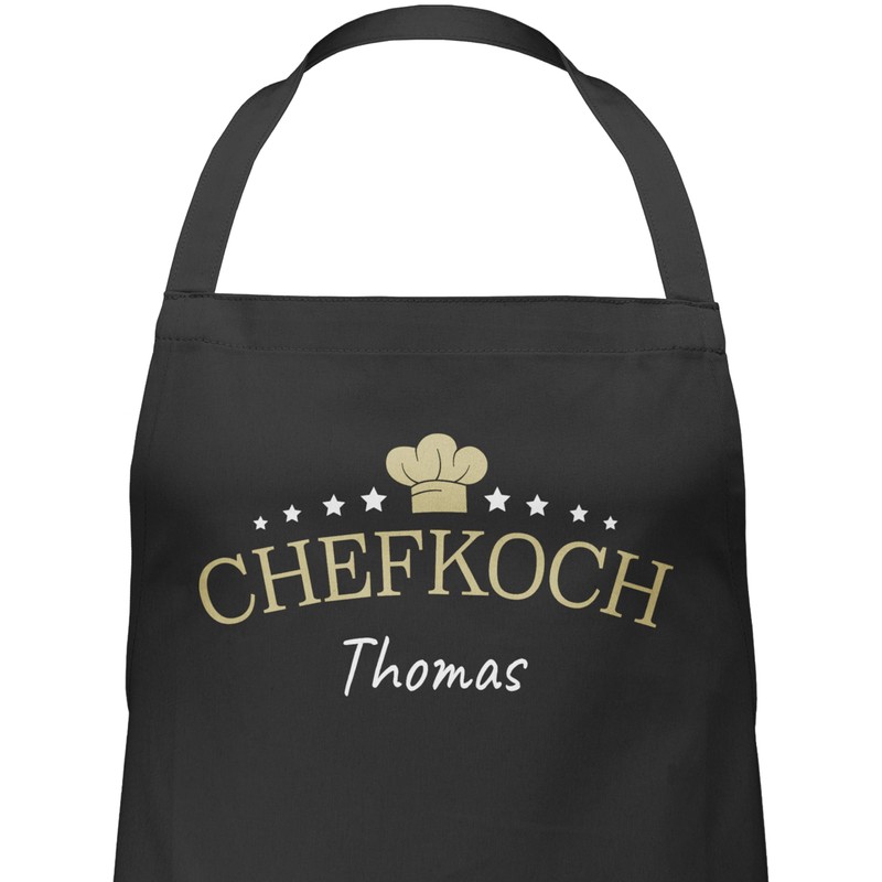 Geschenk mit Namen personalisiert by Shirtracer - Apron - Cooking