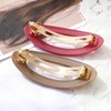 Große Haarspangen für Damen, einfach, matt, Vintage-Stil, einfarbig, modisches Haar-Accessoire