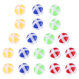 ibasenice Kids Dart Board 80 Pcs Sticky Ball Children's Toys Kid Toys Paddle Catch Dart Balls Safety Ball Darts Parent-Child