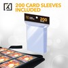 X PRO 1000+ Card Binder - Comes with 200 Card