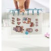 Clear Binder Cover A7 6 Holes PVC M6 Notebook Shell