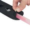TOPTACPRO Tactical Glow Stick Pouch Chemlight Pen Holder Flashlight Battery