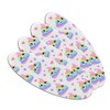 Cute Rainbow Poop Pattern Double-Sided Oval Nail File Emery Board