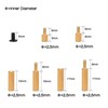Geekworm PCB M2.5 Brass Standoffs Spacers Screws Pack for Raspberry