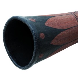 Didgeridoo, Baked wood Didgehorn Maori (Tone F)
