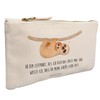Mr. & Mrs. Panda Make Up Bag Sloth with Child,