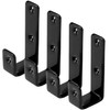 Coshar Heavy Duty Hook Bracket Coated Stainless Steel J Hooks