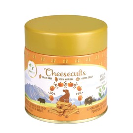 Pawfect Pumpkin & Flaxseed Cheesecuits Grain-Free Dog Biscuits, 1.76 Ounces, Limited Ingredient, Human Grade
