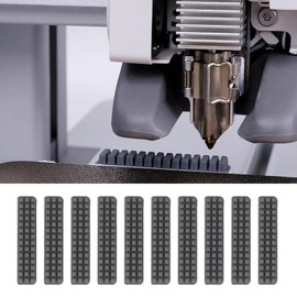 Yunir 10PCS Cepillo de Silicona para Boquilla de Impresora 3D para A1 Mini, Kit de Repuesto de Cepillo para Boquilla de Impresora 3D de Piezas y Accesorios para Impresoras 3D(no para Bambu A1)