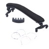 3 in 1 Violin Parts Kit Shoulder Rest Mute String