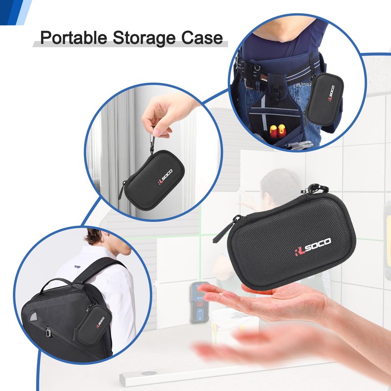 RLSOCO Hard Case for BOSCH GLM100-23 100 Ft Blaze Laser