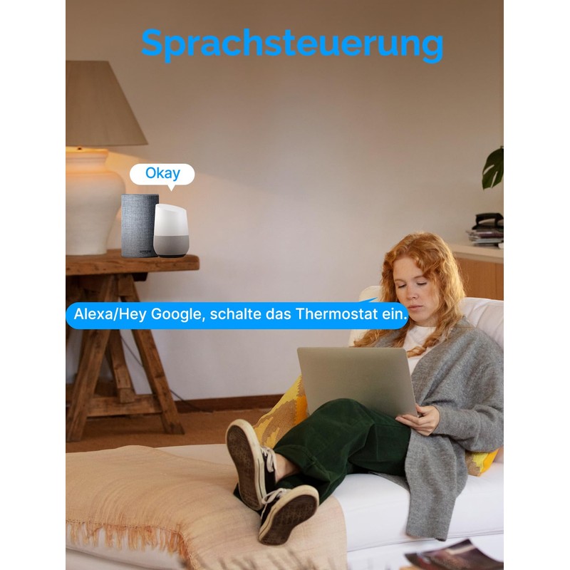 MOES Smart Thermostat Boiler, Zigbee Room Thermostat Underfloor Heating Programmable