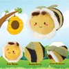 Bee Plush Toy, 30cm Stuffed Animal Throw Plushie Doll, Soft