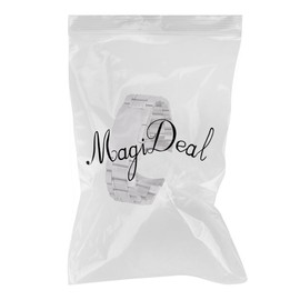 時計バンド 交換ベルトステンレス製 腕時計ストラップ 22mm シルバー (シルバー)