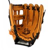 SL-127 RH braun Baseball Handschuh, Schweinsleder, Outfield, Größe 12,7" (inch)