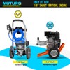 MUTURQ Vertical Pressure Washer Pump 7/8" Shaft, 3000 PSI, 2.5