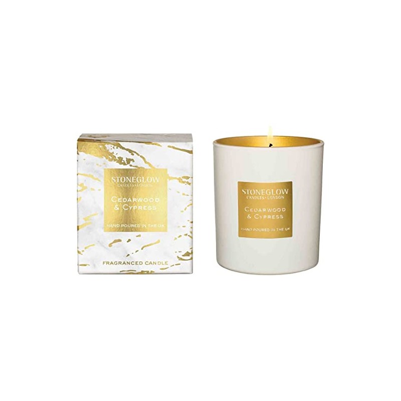 StoneGlow Seasonal Scents LUNA Cedarwood & Cypress Tumbler