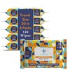 ALTA + Alcohol Free Hand Sanitizing Wipes, Travel Size, 20