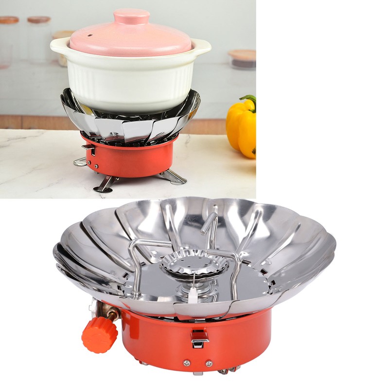 Camp Stove Collapsible Bracket Design Fine Workmanship Simple Operation Portable