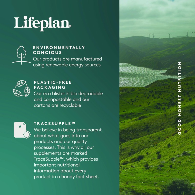 LIFEPLAN Glucosamine Active 60 Capsules – Glucosamine Supplement – Joint,