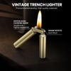 CHOICEDC Vintage Lighter, Cool Trench Lighter, Unique Kerosene Lighters Fluid