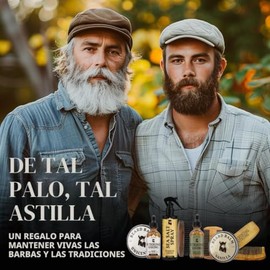 Striking Viking- Bálsamo para barba para hombres - Acondicionador sin enjuague para barba Bálsamo perfumado para peinar la barba Manteca suavizante pa