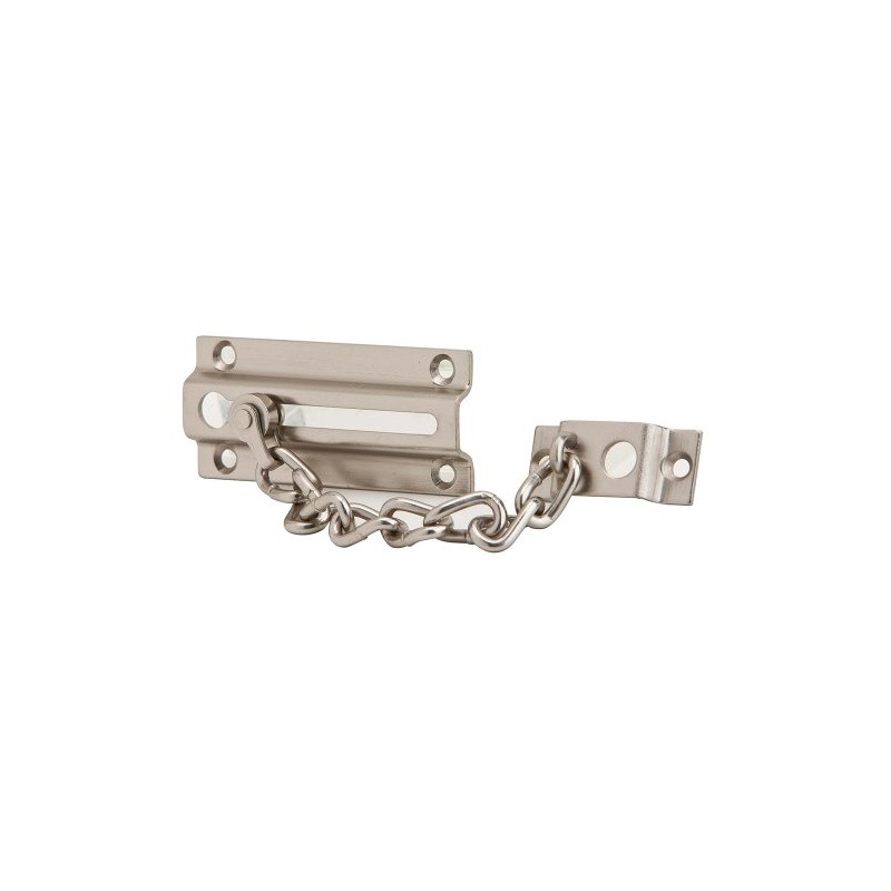 SCHLAGE Ives by Schlage 481F15 Chain Door Guard, Satin Nickel