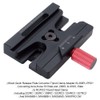 iShoot Quick Release Plate Converter, Black, for Manfrotto 200PL and