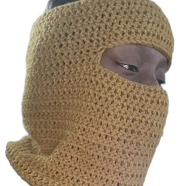 Free-mind crochet ski mask Accessories Comfortable Breathable - Color: Purple