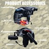 Kids Tactical Multifunctional Helmet Set for Battle Game, Police Cosplay