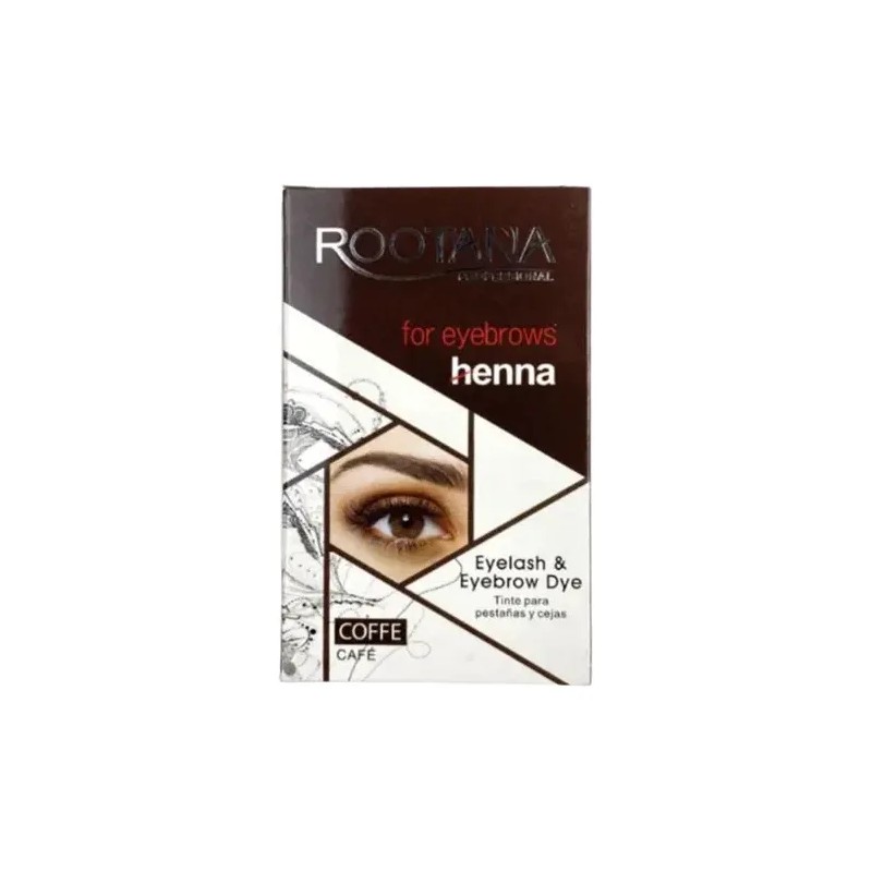 Tinta Henna Para Cejas Y Pestañas Color Café Semipermanente