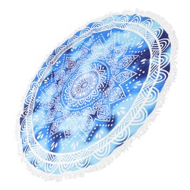 BESPORTBLE Quick-Drying Beach Towel Microfiber Multi-Function Travel Towel for Swimming Camping and Outdoor Activities Eye-catching Design Tassels