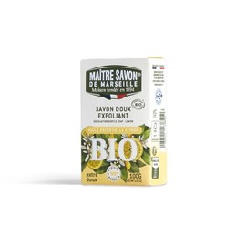 Maitre Savon de Marseille Savon de Marseille Savon de Exfoliant Biot 3.5 oz (100 g) (Lemon)