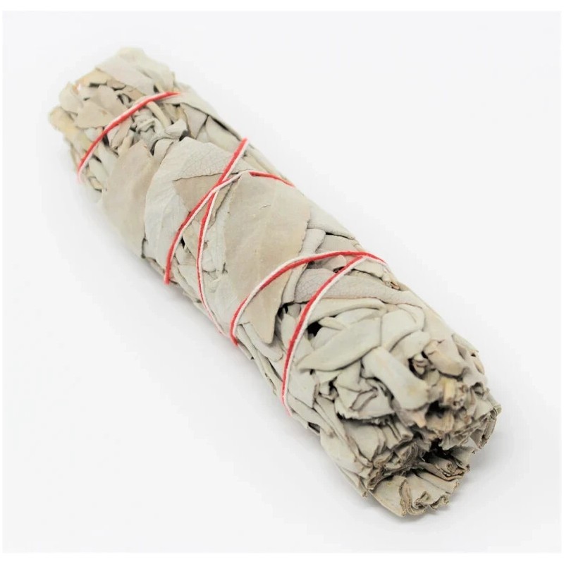 6 Smudge Stick SAMPLER Gift Box #1 White Blue Cedar