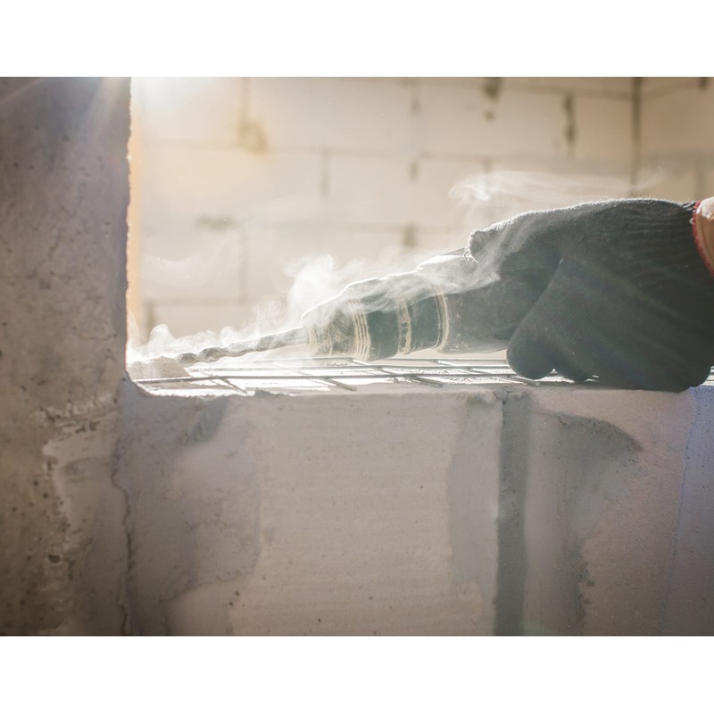 Sabre Tools 8-Piece SDS Plus Drill Bit Set, Carbide Tipped,