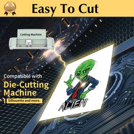 TransOurDream Tru-Iron on Heat Transfer Paper for Dark Fabric (20 Sheets, A4, Dark 5.0) T Shirt Transfers Paper for Inkjet Printer Printable Heat Transfer Vinyl for T-Shirts (TRANS-D5-20)