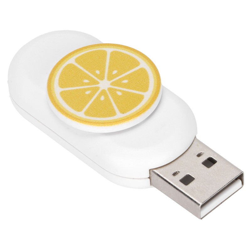 USB Flash Drive Innovative Lemon Shape Portable Durable Stable Moistureproof
