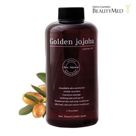 Beauty Med Golden Jojoba Oil 100ml 500ml Mask Pack Set of 3 / 뷰티메드 골든 조조바오일 100ml 500ml  마스크팩3장세트