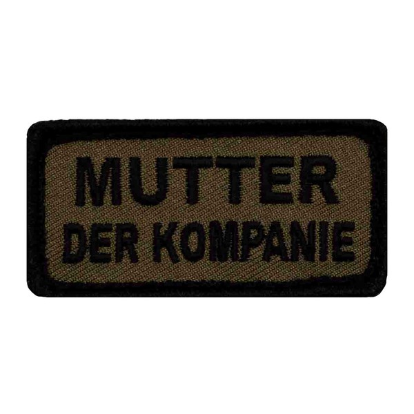 Café Viereck ® Funny Fun German Army Patch Embroidered with