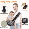 Toddler Carrier,Baby Sling Carrier,Upgraded 2025 Baby Sling with 4 Adjustable Straps,Baby