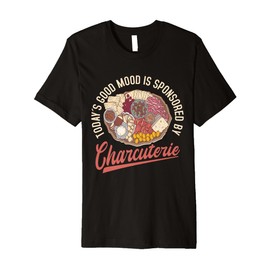 Charcuterie Board with Cover Cheese Slate Charcuterie Premium T-Shirt